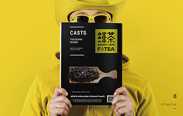 郴州绯茶品牌设计